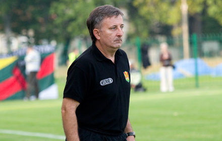 Trener Marek Mandla